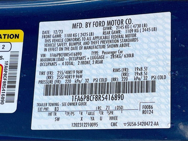 2024 Ford Mustang GT Premium