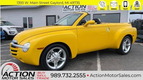2004 Chevrolet SSR for sale at Action Motor Sales in Gaylord MI
