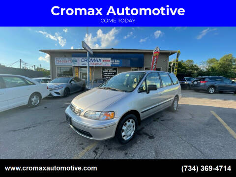 1998 Honda Odyssey for sale at Cromax Automotive in Ann Arbor MI