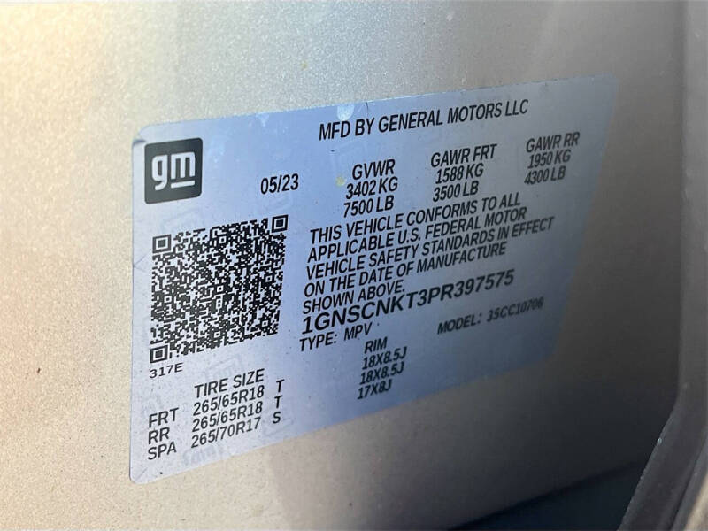 2023 Chevrolet Tahoe LT