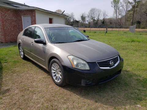 2008 Nissan Maxima for sale at Turner Key Automotive LLC in Saint George SC