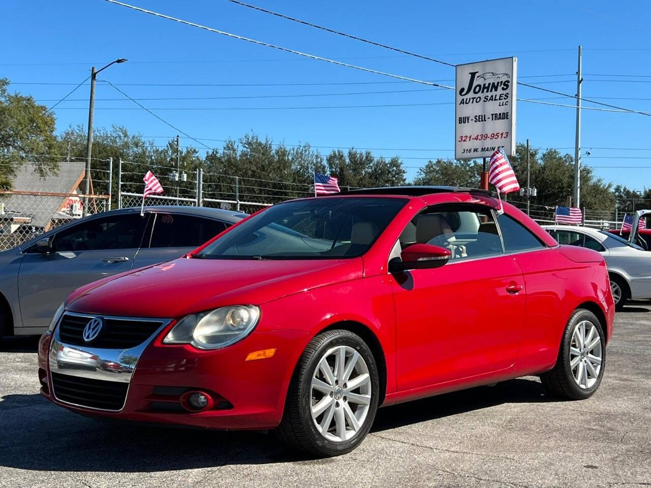 2010 Volkswagen Eos for sale at JOHNS AUTO SALES LLC in Apopka, FL