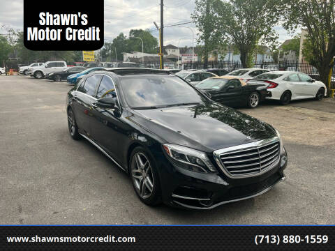 2014 Mercedes-Benz S-Class for sale at Shawn's Motor Credit in Houston TX