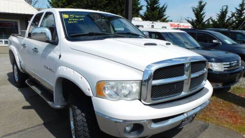 2003 Dodge Ram Pickup 1500 for sale at M & M Auto Sales LLc in Olympia WA
