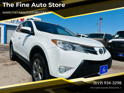2015 Toyota RAV4 for sale at The Fine Auto Store in Imperial Beach CA