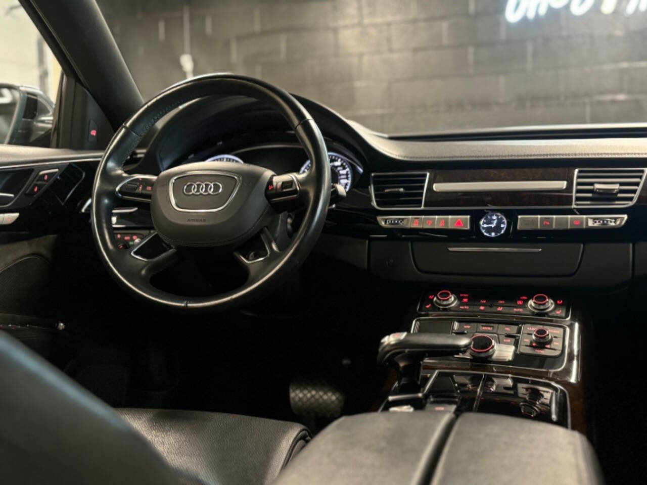 2017 Audi A8 L for sale at GHOST AUTOWERKZ in Northbrook, IL