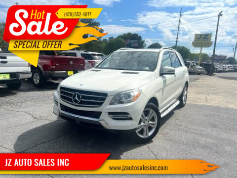 2013 Mercedes-Benz M-Class for sale at JZ AUTO SALES INC in Marietta GA