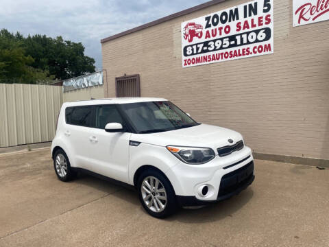 2018 Kia Soul for sale at Zoom In 5 Auto Sales in Fort Worth TX