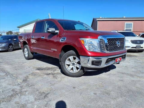 2017 Nissan Titan for sale at FREDYS CARS FOR LESS in Houston TX