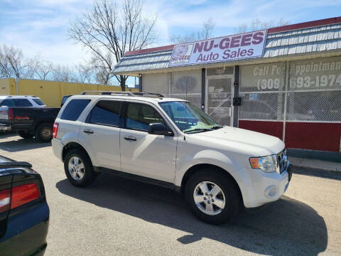 2011 Ford Escape for sale at Nu-Gees Auto Sales LLC in Peoria IL