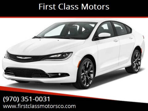 2015 Chrysler 200 for sale at First Class Motors in Greeley CO