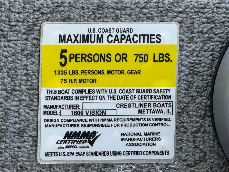 2024 Crestliner 1600 Vision