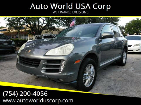 2008 Porsche Cayenne for sale at Auto World US Corp in Plantation FL