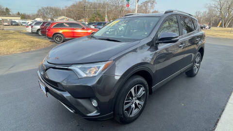 2017 Toyota RAV4 for sale at North American Credit Inc. in Waukegan IL