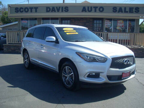 2016 Infiniti QX60 for sale at Scott Davis Auto Sales in Turlock CA