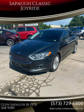 2015 Ford Fusion Hybrid for sale at Sapaugh Classic Joyride in Salem MO