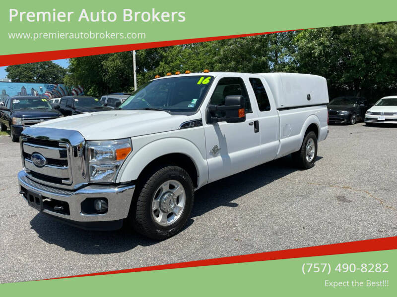 2016 Ford F-250 Super Duty for sale at Premier Auto Brokers in Virginia Beach VA