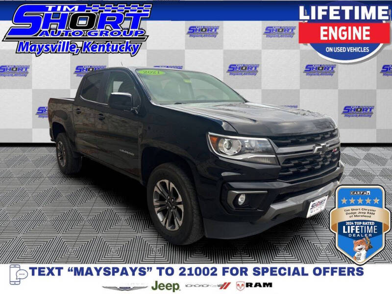 2021 Chevrolet Colorado for sale at Tim Short CDJR of Maysville in Maysville KY