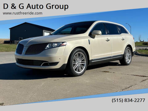 2015 Lincoln MKT for sale at D & G Auto Group in De Soto IA