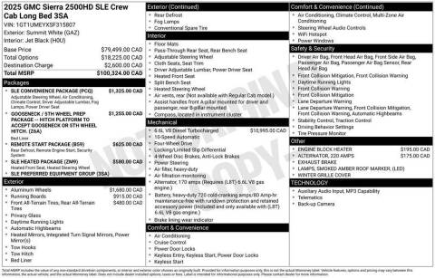 2025 GMC Sierra 2500HD