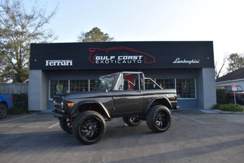 1976 Ford Bronco for sale at Gulf Coast Exotic Auto in Gulfport MS