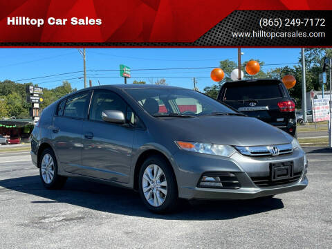 2012 Honda Insight for sale at Hilltop Car Sales in Knoxville TN