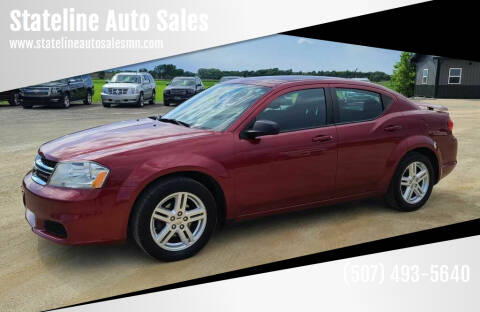 2014 Dodge Avenger for sale at Stateline Auto Sales in Mabel MN