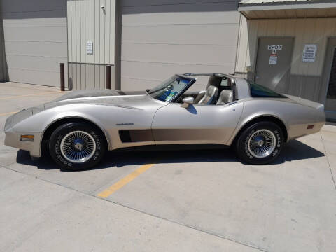 1982 Chevrolet Corvette for sale at Pederson's Classics in Sioux Falls SD