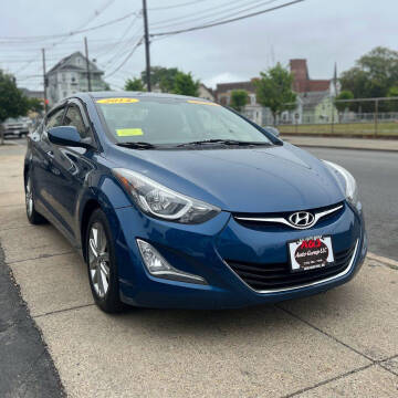 2014 Hyundai Elantra for sale at A & J AUTO GROUP in New Bedford MA