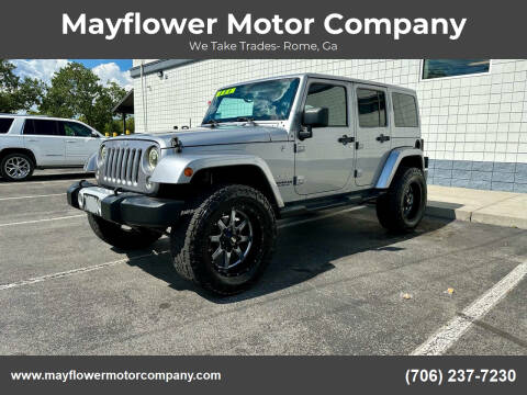 2014 Jeep Wrangler Unlimited for sale at Mayflower Motor Company in Rome GA