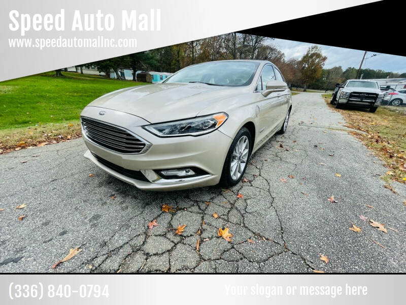 2017 Ford Fusion Energi for sale at Speed Auto Mall in Greensboro NC