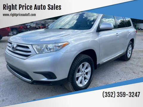 2013 Toyota Highlander for sale at Right Price Auto Sales in Waldo FL