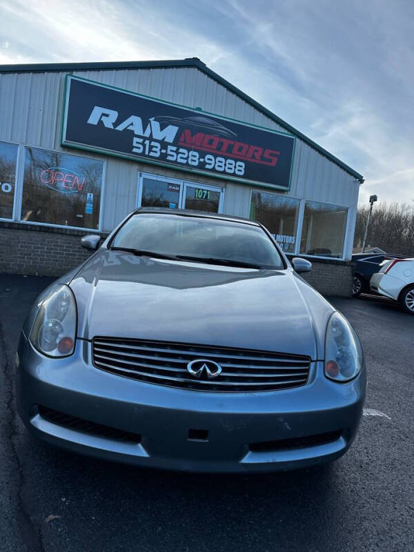 Used 2005 INFINITI G35 Coupe Base with VIN JNKCV54EX5M424253 for sale in Cincinnati, OH