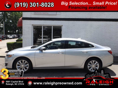2021 Chevrolet Malibu for sale at Raleigh Pre-Owned in Raleigh NC