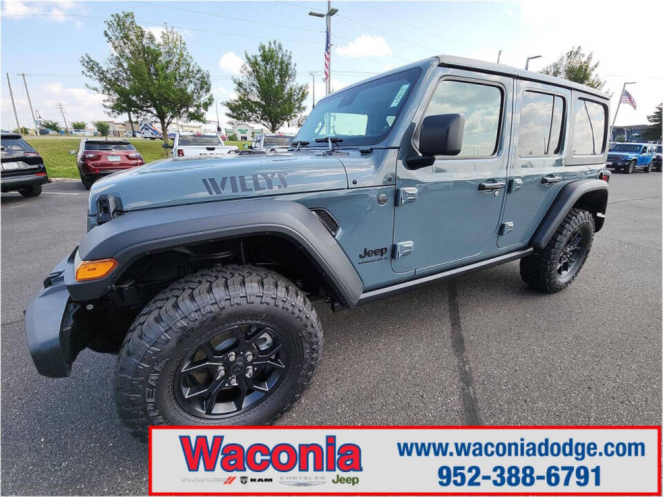 2024 Jeep Wrangler for sale at Victoria Auto Sales in Victoria, MN