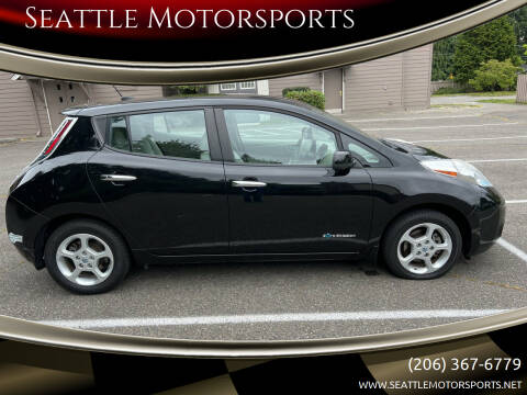 2013 Nissan LEAF for sale at Seattle Motorsports in Shoreline WA