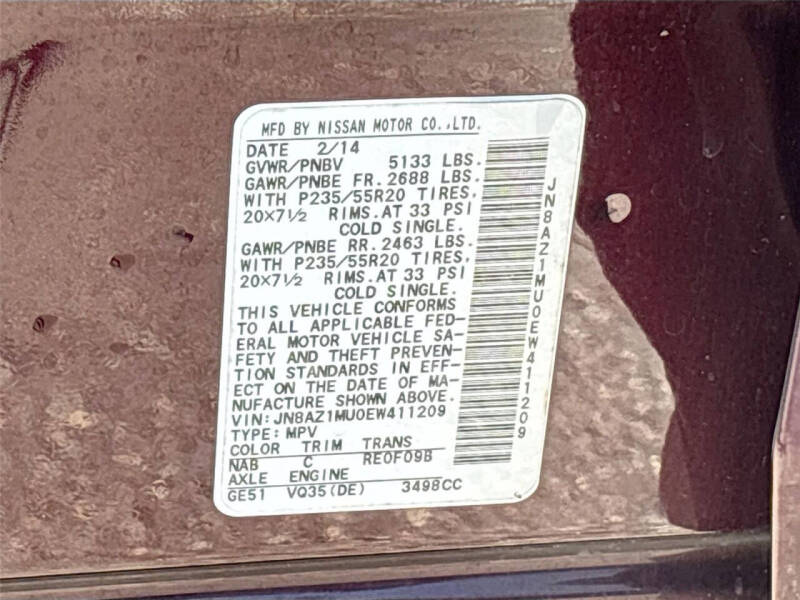 2014 Nissan Murano LE