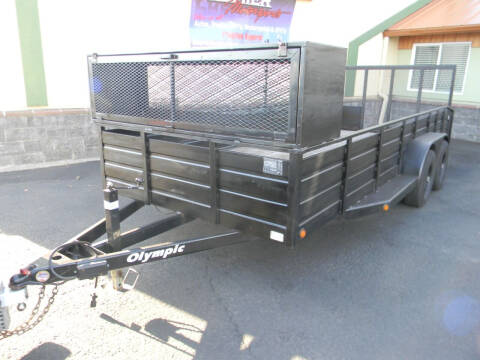 2015 Olympic 18' Landscaping Trailer