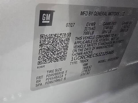 2018 Chevrolet Silverado 1500 LT