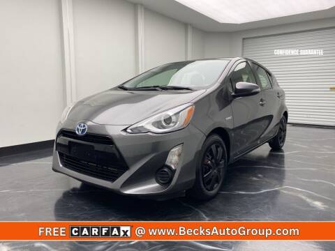 2015 Toyota Prius c for sale at Becks Auto Group in Mason OH