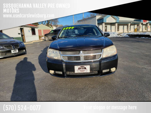 2009 Dodge Avenger for sale at SUSQUEHANNA VALLEY PRE OWNED MOTORS in Lewisburg PA