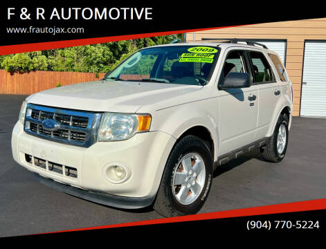 2009 Ford Escape for sale at F & R AUTOMOTIVE in Jacksonville FL