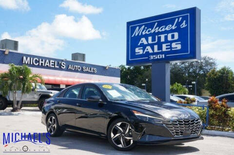 2021 Hyundai Elantra for sale at Michael's Auto Sales Corp in Hollywood FL