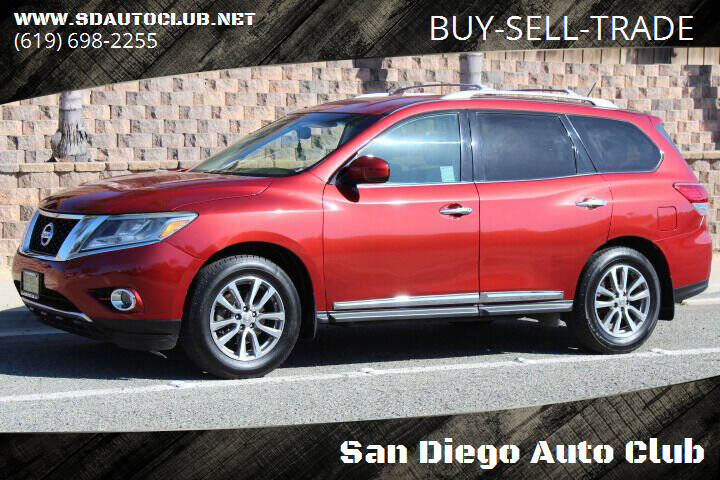 2014 Nissan Pathfinder for sale at San Diego Auto Club in Spring Valley CA