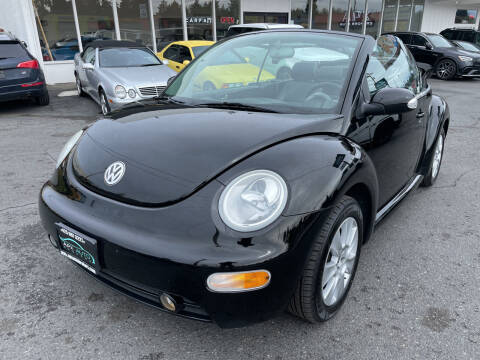 2005 Volkswagen New Beetle Convertible for sale at APX Auto Brokers in Edmonds WA