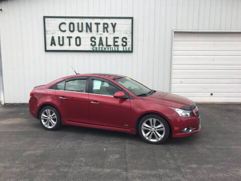 2014 Chevrolet Cruze for sale at COUNTRY AUTO SALES LLC in Greenville OH