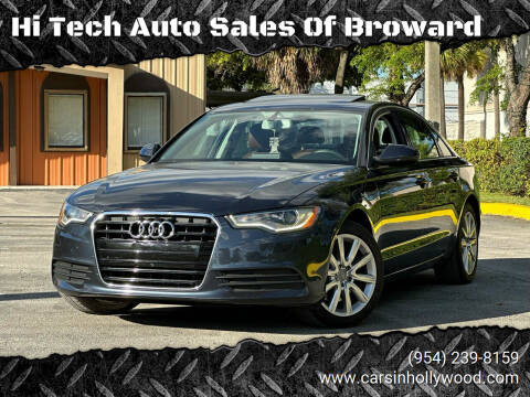 2014 Audi A6 for sale at Hi Tech Auto Sales Of Broward in Hollywood FL