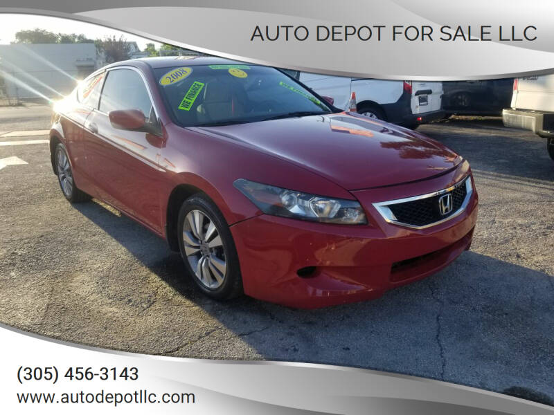 2008 Honda Accord for sale at Vicky Auto Sales llc in Miami FL