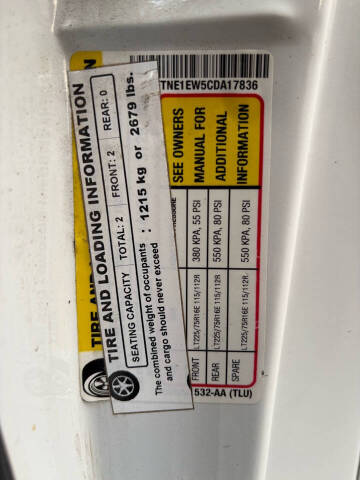 2012 Ford E-Series E-150