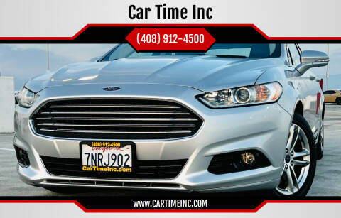 2016 Ford Fusion Energi for sale at Car Time Inc in San Jose CA